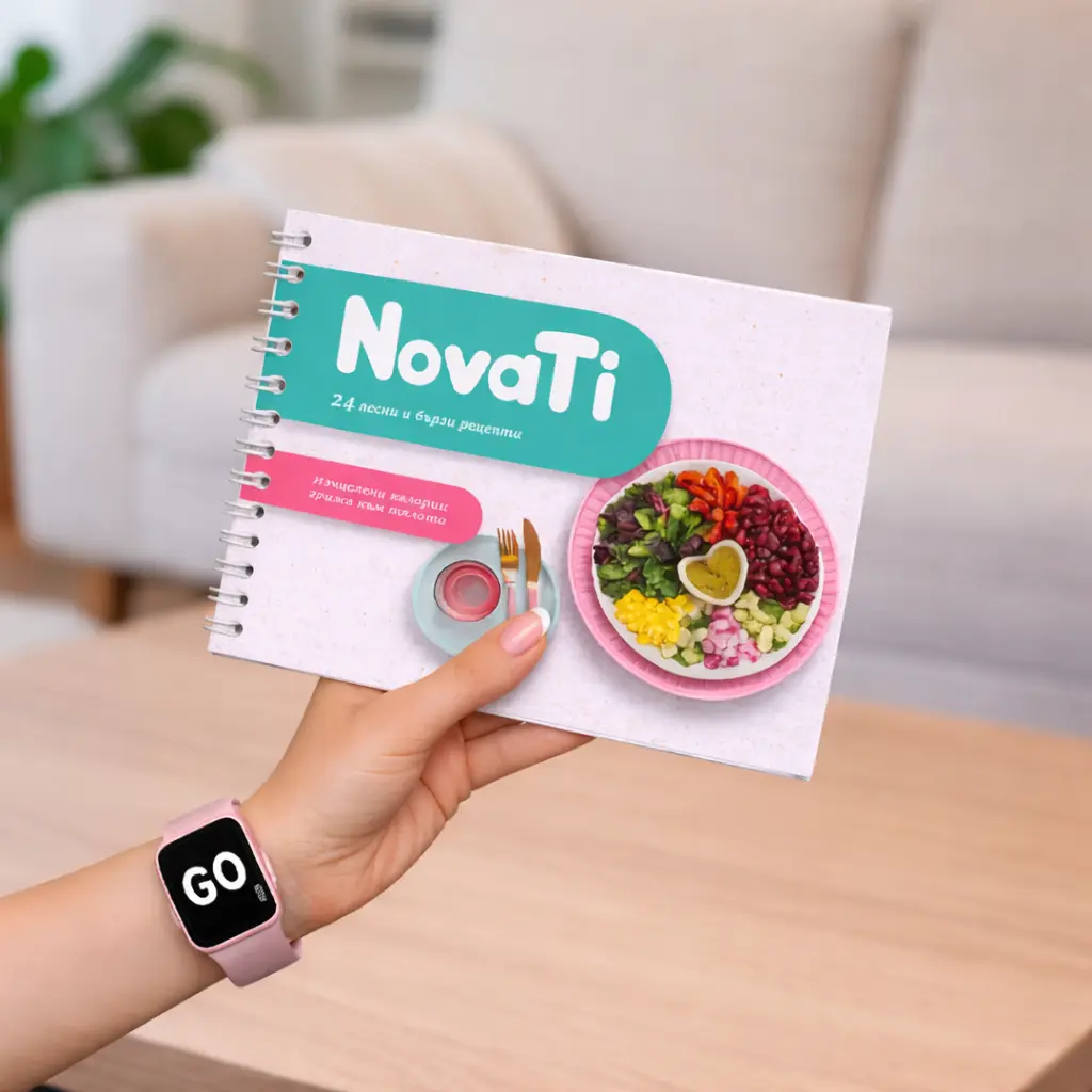 Книга NovaTi с 24 рецепти